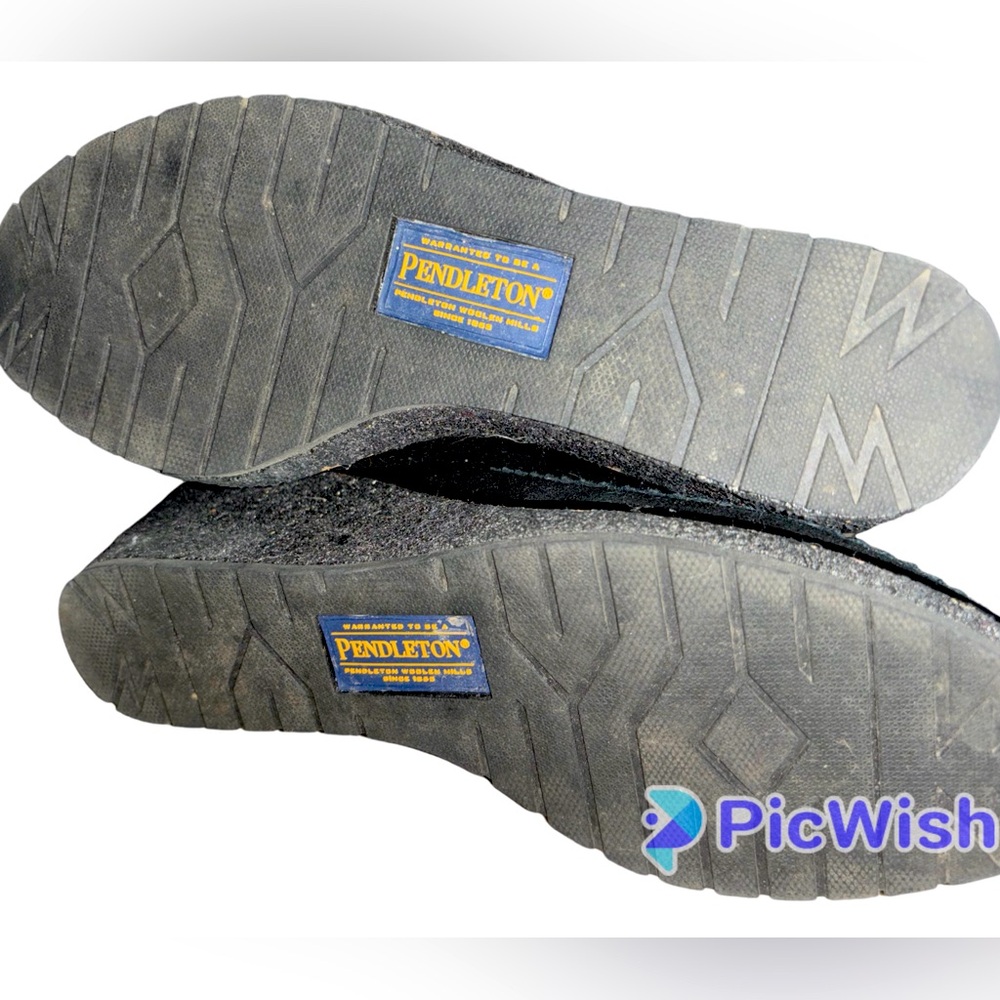 Pendleton Islegate Bootie Cork Wedge Black Suede … - image 8